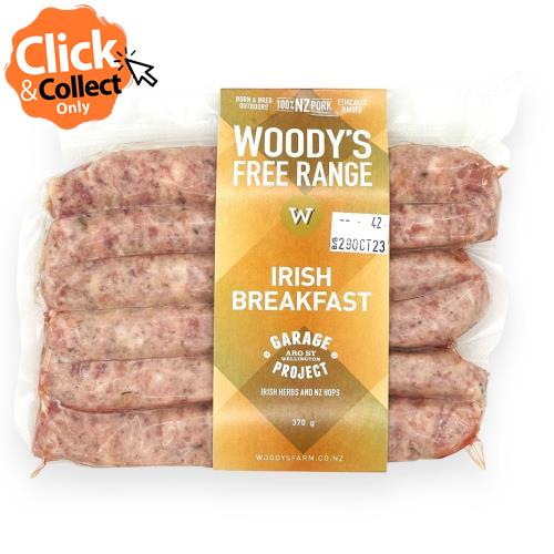 Sausages Irish Breakfast (Woodys) 370g