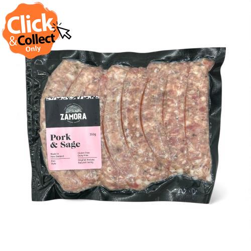 Sausages Pork and Sage (Zamora) 350g