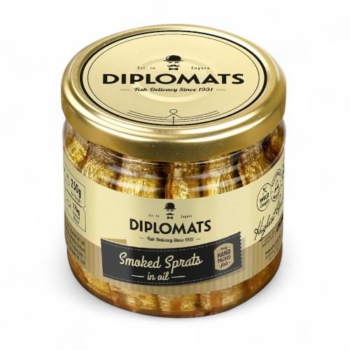 Smoked Sardines in Oil (Diplomats) 175g