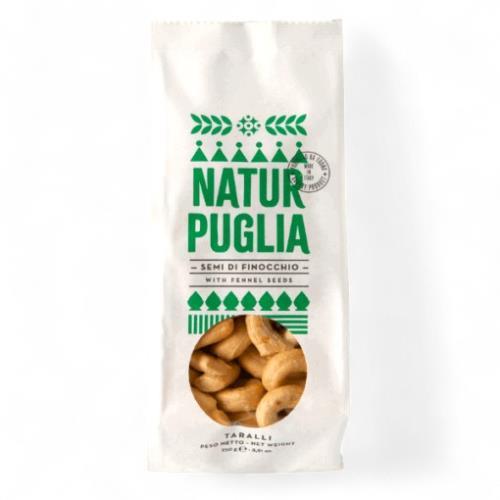 Taralli with Fennel Seeds (Natur Puglia) 250gm