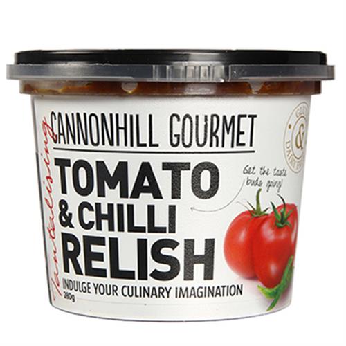 Tomato and Chilli Relish (Cannonhill) 280g