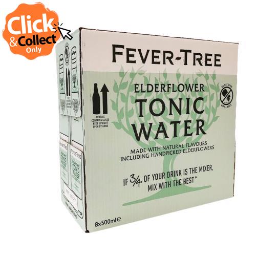 Tonic Water Elderflower (Fever Tree) 8 x 500ml BOX