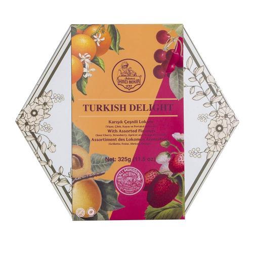 Turkish Delight Fruit Flavoured Assorted (Haci Bekir) 325g