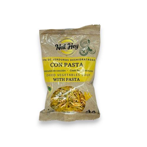 Vegetables Dehydrated Soup Mix with GF Pasta 25g