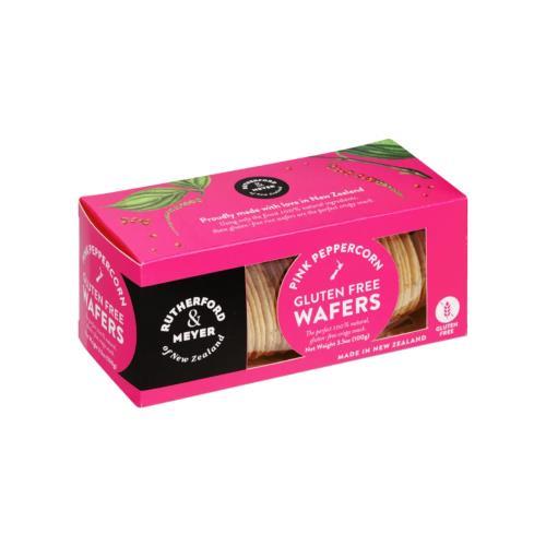 Wafers Rice Pink Peppercorn GF (Rutherford & Meyer) 100g